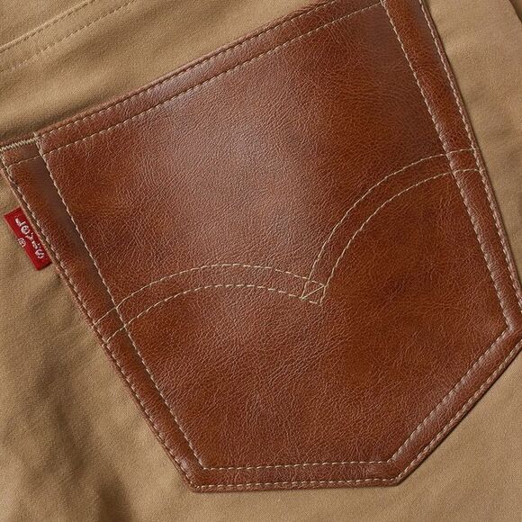 Junya Watanabe Man x Levi's Mens Skinny Jeans Small Beige & Brown - NWT $840 - Picture 4 of 7